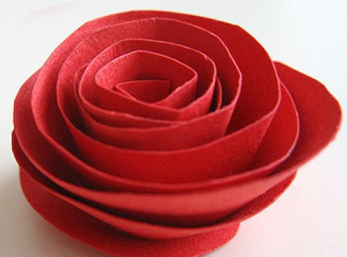 Розы из бумаги4