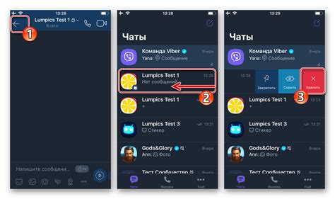 Как очистить чат в Viber на iPhone