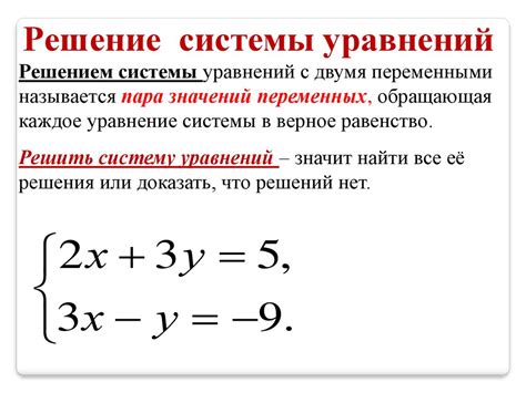 Применимость метода подстановки и решение неравенства